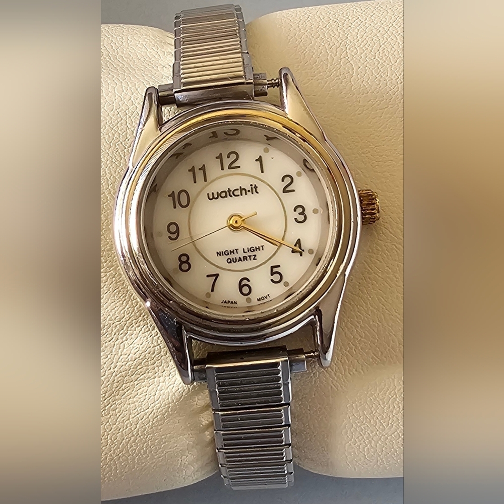 Watch-It Women's Watch Gold/Silver Tone Wotrks